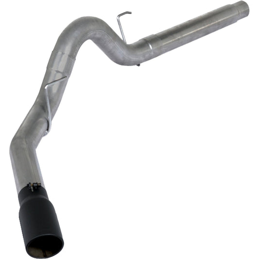Diamond Eye 4" Stainless DPF Back Exhaust With Black Tip 18-19 3.0L Ford Powerstroke