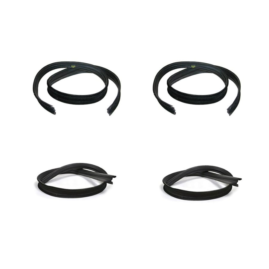 Fairchild Window Channel Weatherstrip Seal Kit | Drv & Pass Side | 4 Pieces | 81-93 Dodge 250/350