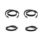 Fairchild Window Channel Weatherstrip Seal Kit | Drv & Pass Side | 4 Pieces | 81-93 Dodge 250/350
