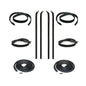 Fairchild Door, Belt, and Window Channel Weatherstrip Seal Kit | 10 Pieces | 81-93 Dodge 250/350
