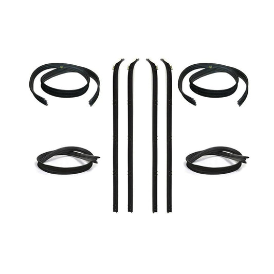 Fairchild Window Channel and Belt Weatherstrip Seal Kit | 8 Pieces | 81-93 Dodge 250/350