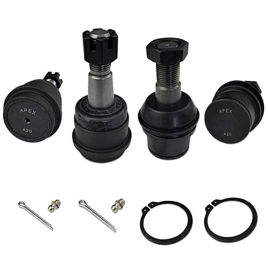 Apex Chassis KIT114 Extreme Duty Upper & Lower Ball Joint Combo Set 00-02 Dodge Ram 2500/3500