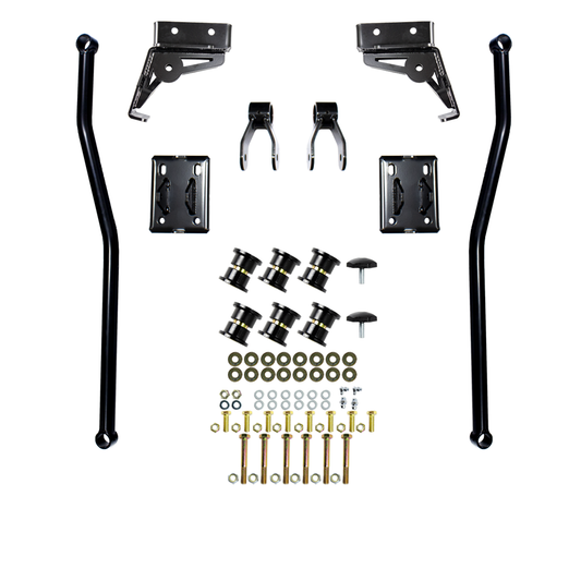 Kryptonite Death Grip Full Floating Traction Bars 0-6" Lift 01-10 GM 2500HD/3500 Crew Cab Short Bed