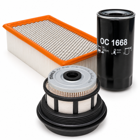 MAHLE Quick Service Filter Kit 01-03 Ford 7.3L Powerstroke