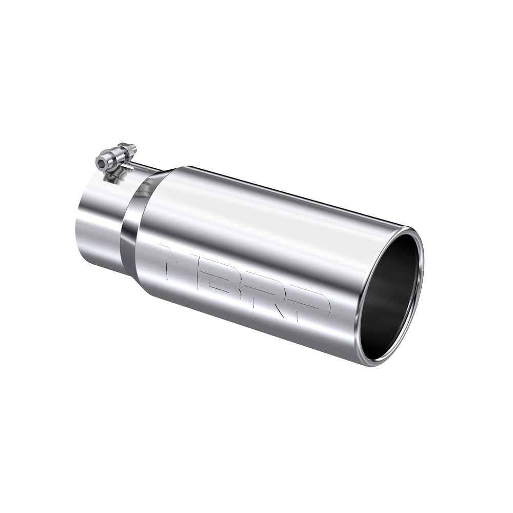 MBRP 4" Inlet / 5" Outlet Rolled Edge Straight Cut Exhaust Tip T5050