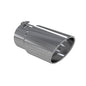 MBRP T5075 5" Inlet x 6" Outlet x 12" Length Rolled Angle Cut Polished Stainless Exhaust Tip
