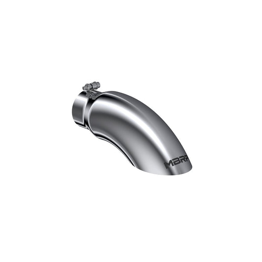 MBRP T5086 4" Inlet x 5" Outlet Turn Down Polished Exhaust Tip