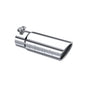 MBRP T5115 3" Inlet x 3.5" Outlet x 10" Length Rolled Angle Cut Polished Stainless Exhaust Tip