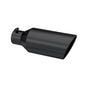 MBRP T5126BLK 4" Inlet x 7" Outlet x 18" Length Rolled Angle Cut Black Exhaust Tip