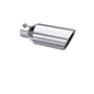 MBRP T5126 4" Inlet x 7" Outlet x 18" Length Rolled Angle Cut Polished Stainless Exhaust Tip