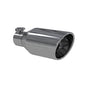 MBRP T5160 4.5" Outlet 2.5" Inlet Polished Rolled Angle Cut Exhaust Tip