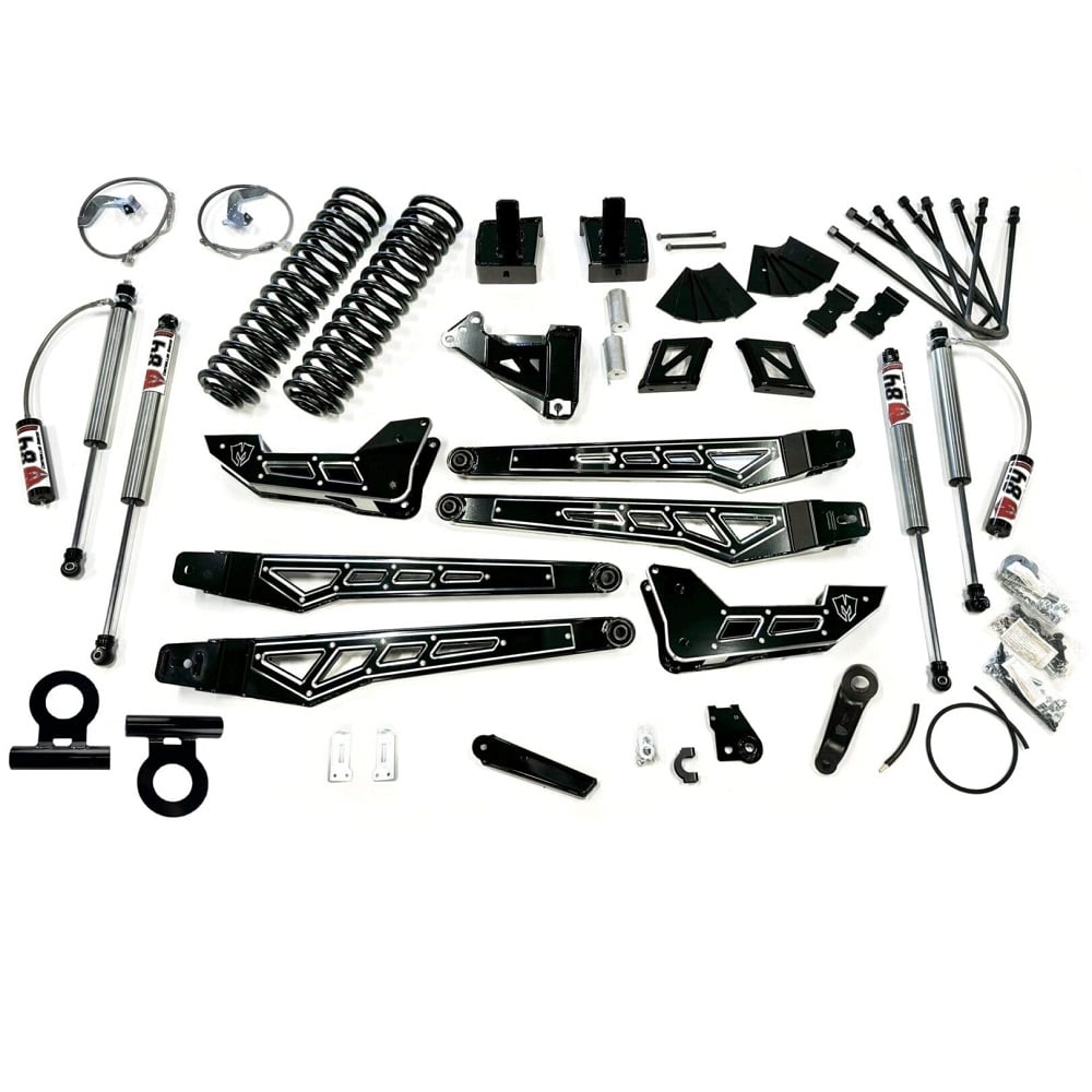 McGaughy's 8" 4 Link S/S Lift Kit 23-26 Ford 6.7L Powerstroke SuperDuty
