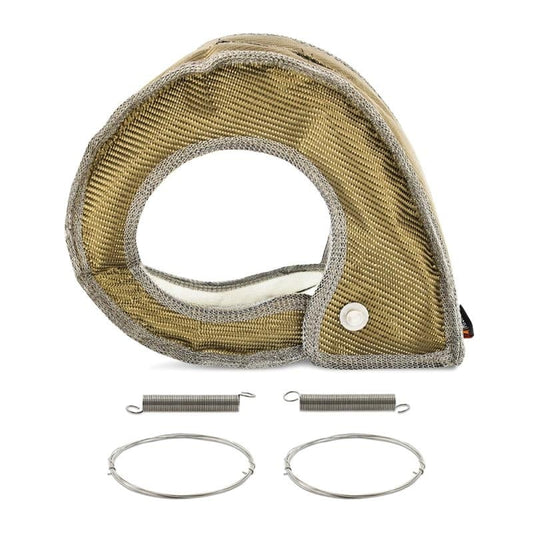 Mishimoto Titanium Turbo Blanket 17-19 GM 6.6L Duramax L5P