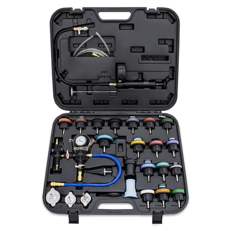Mishimoto Cooling System Pressure Tester and Vacuum Refill 28 Piece Kit