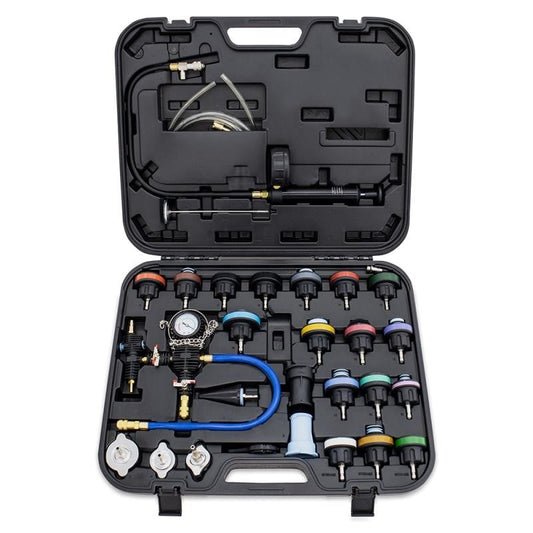 Mishimoto Cooling System Pressure Tester and Vacuum Refill 28 Piece Kit