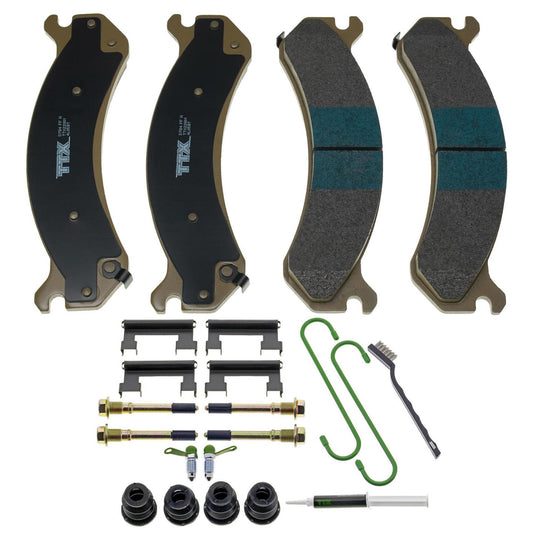 Mevotech TTX Premium Met Front Brake Pads 01-10 GM 2500HD/3500HD