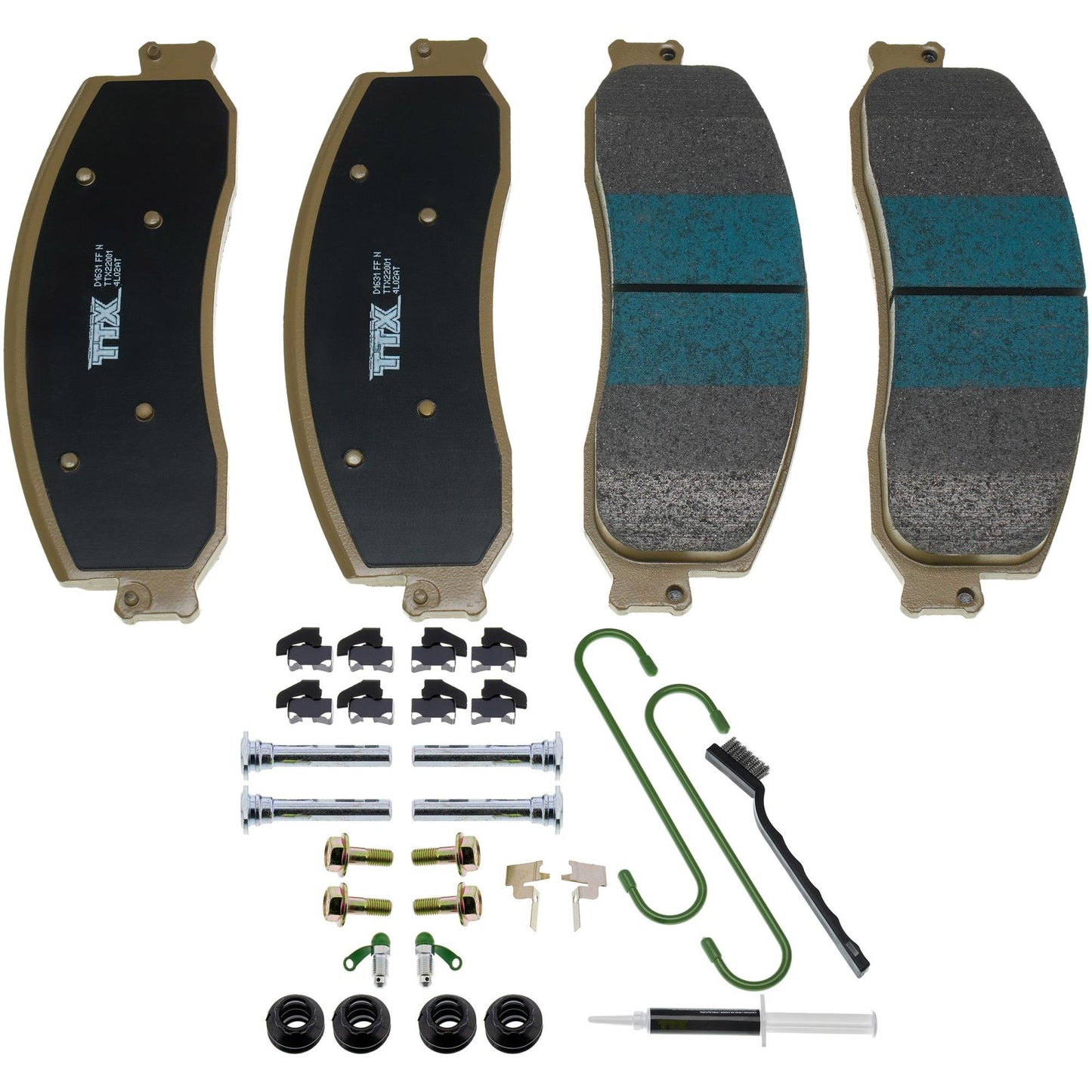 Mevotech TTX Premium Met Brake Pads 08-12 Ford SuperDuty F-250 | 08-11 F-350