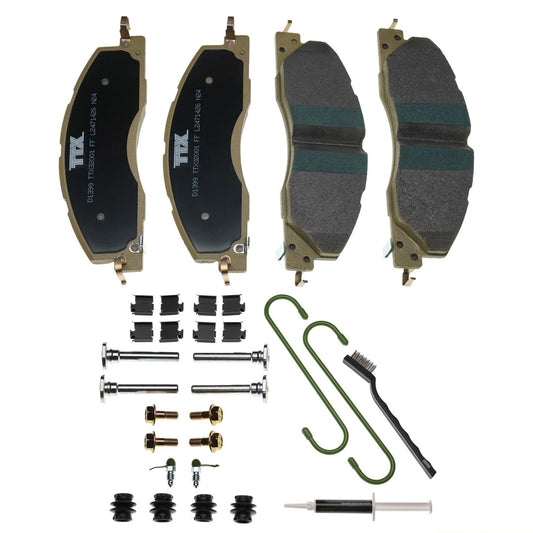 Mevotech TTX Premium Met Brake Pads 09-18 Dodge Ram 2500/3500