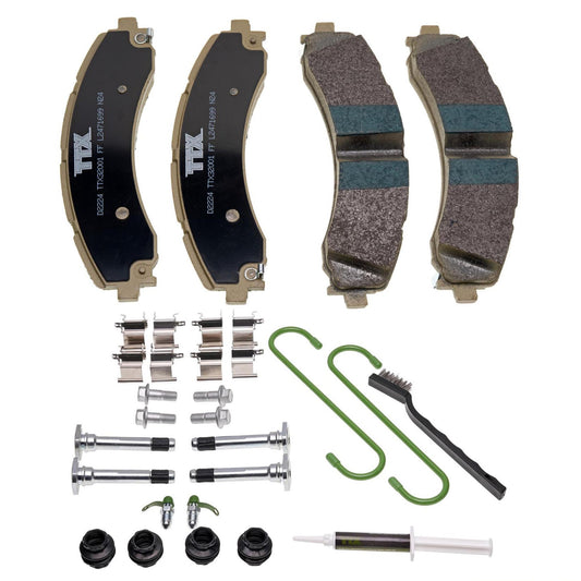 Mevotech TTX Premium Met DRW Rear Brake Pads 19-20 Dodge Ram 2500/3500