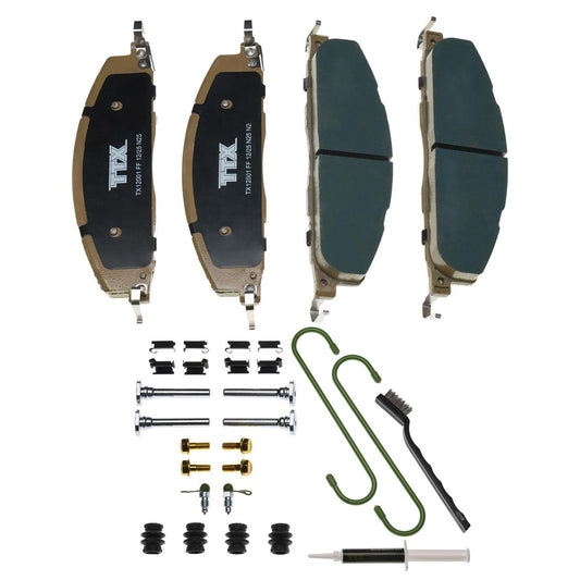 Mevotech TTX SuperMet Rear Brake Pads 09-18 Dodge Ram 2500/3500