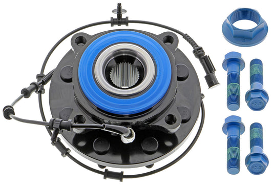 Mevotech TTX Wheel Bearing and Hub Assembly with ABS Sensor 14-18 Ram 2500 | 13-18 3500