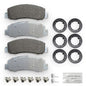 NRS Galvanized Disc Brake Pad Set Front and Rear 11-12 Ford F-250/F-350/F-450