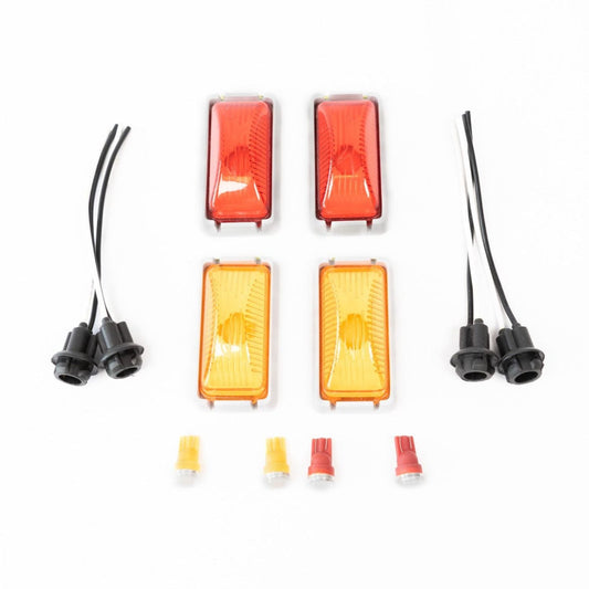 Complete Performance Factory Style OBS Dually Fender Light Kit 80-97 Ford F-350 DRW