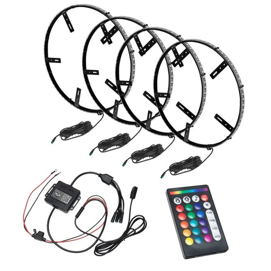 Oracle Lighting LED Illuminated Wheel Rings with ColorSHIFT