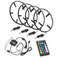 Oracle Lighting LED Illuminated Wheel Rings with ColorSHIFT
