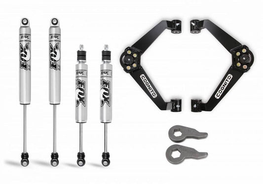 Cognito 110-P0753 Performance Leveling Kit With Fox 2.0 IFP Shocks 01-10 GM 6.6L Duramax 2500/3500