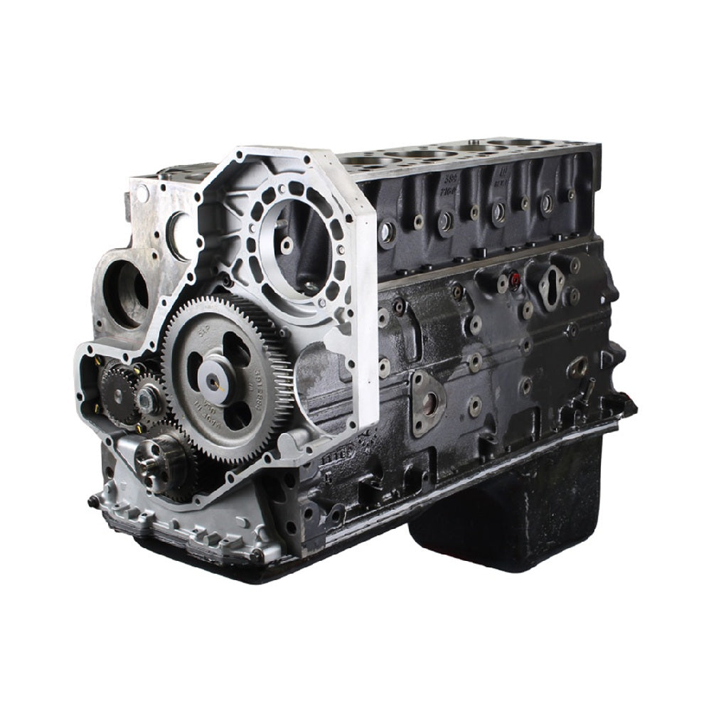 Industrial Injection 12 Valve Stock Plus Short Block 89-98 Dodge 5.9L Cummins