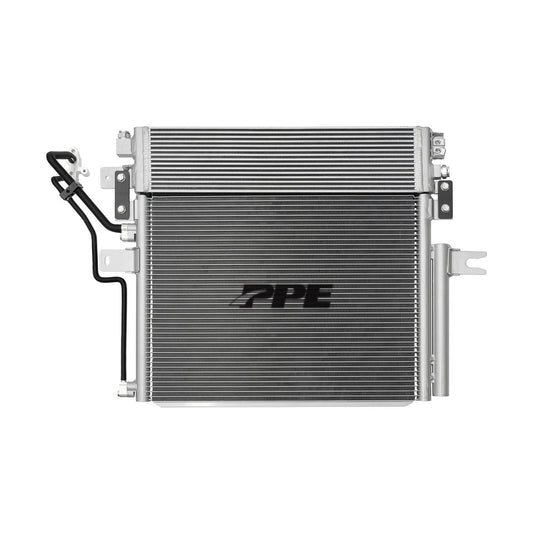 PPE 68RFE Bar and Plate Transmission Cooler and A/C Condenser Kit 10-12 Ram 6.7L Cummins