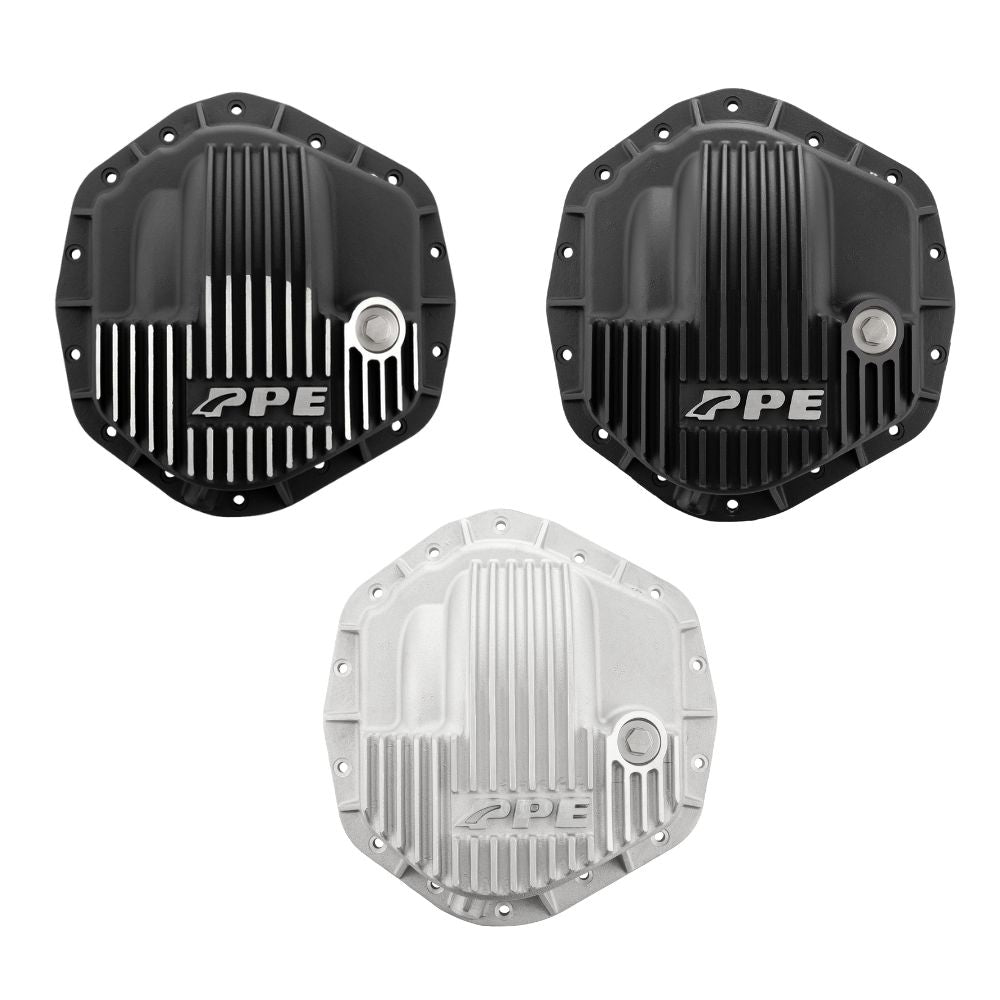 PPE Heavy Duty Cast Aluminum Rear Differential Cover 11.5"-14 Bolt 01-19 GM / 03-18 Ram