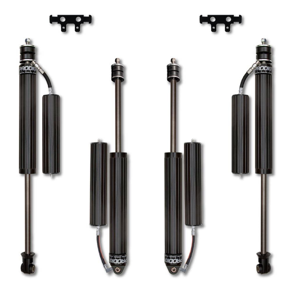 Rock Krawler Prodigy Remote Reservoir 2.625 Shock Package 4" Lift 14-24 Ram 2500 Cummins