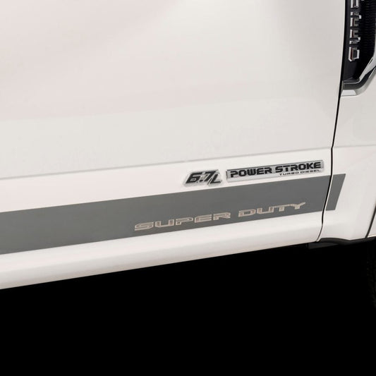 Putco Rocker Panels | Polished or Black | Super or Crew Cab | Standard Bed | 23-24 Ford F-250/F-350