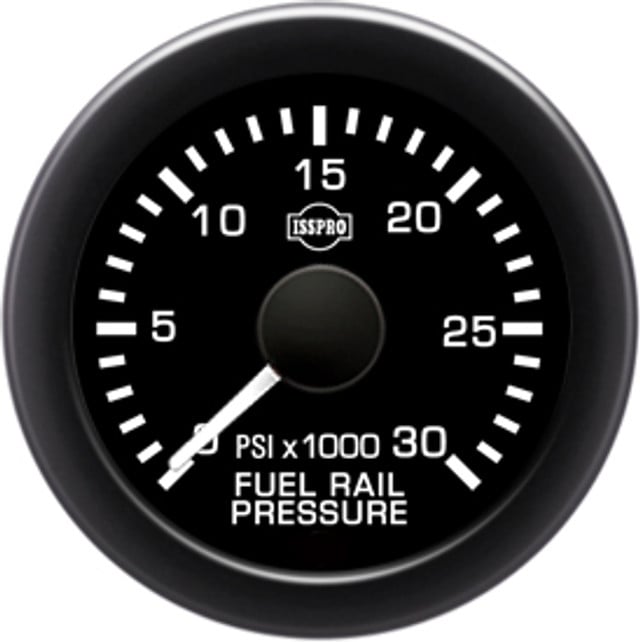 Isspro EV3 Fuel Rail Pressure Gauge 07.5-12 Dodge/Ram 06-10 GM Duramax LBZ/LMM