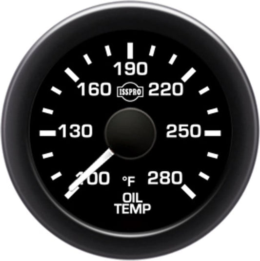 Isspro EV3 Electronic Oil Temperature Gauge And Sensor 100-280°F