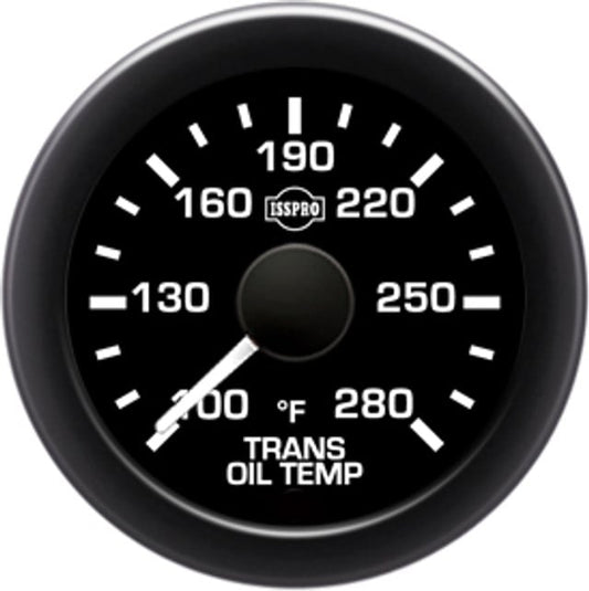 Isspro EV3 Electronic Transmission Oil Temperature Gauge And Sensor 100-280°F