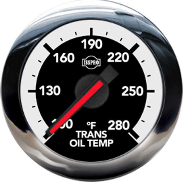 Isspro EV2 Electronic Transmission Oil Temperature Gauge And Sensor 100-280°F R30000-Style