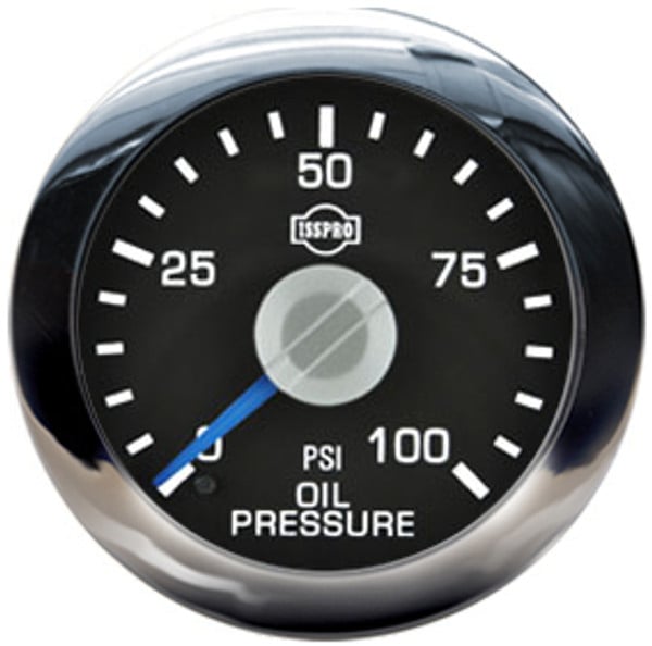 Isspro EV2 Electronic Oil Pressure Gauge And Sensor 0-100psi R34000-Style