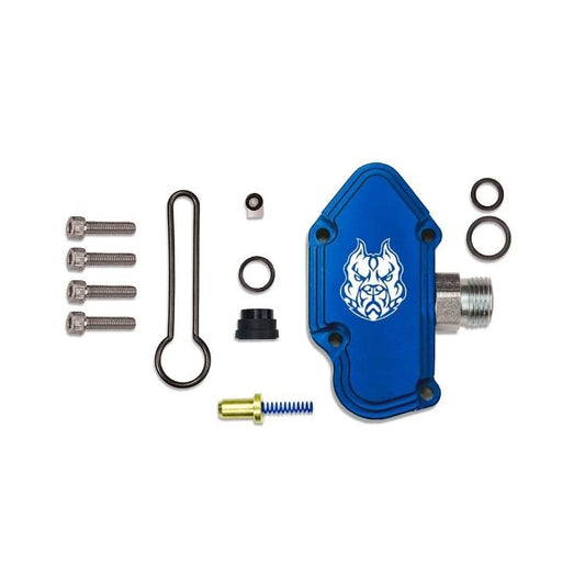 Sinister Diesel Blue Spring Kit with Billet Spring Housing (Blue) 03-07 6.0L Ford Powerstroke