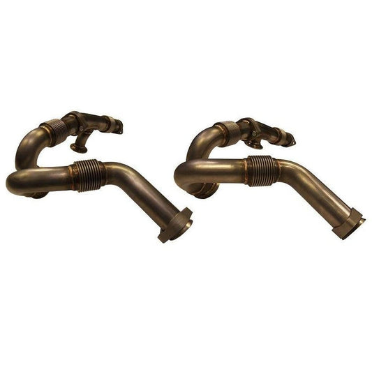 Sinister Diesel 50 State Stainless Steel Up-Pipes 03-04 Ford 6.0L Powerstroke