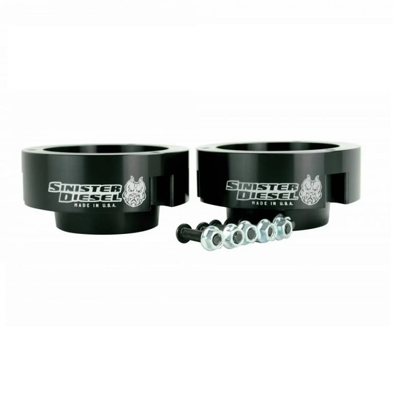 Sinister Diesel 2" Leveling Coil Spring Spacer Kit 94-12 Ram 2500/3500 4WD