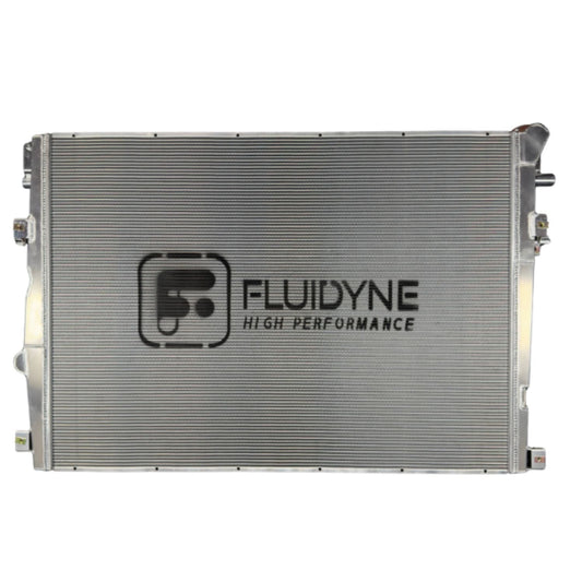 Fluidyne 4 Row Extruded Tube Aluminum Radiator 17-24 Ford 6.7L Powerstroke