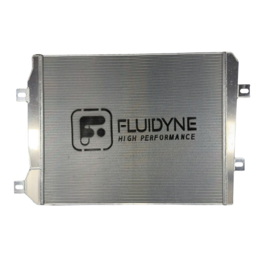 Fluidyne 5 Row Extruded Tube Aluminum Radiator 11-16 GM 6.6L Duramax