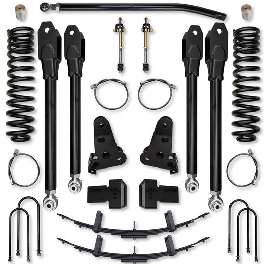 Rock Krawler 4" X-Factor Series Suspension System 11-16 6.7L Ford Powerstroke