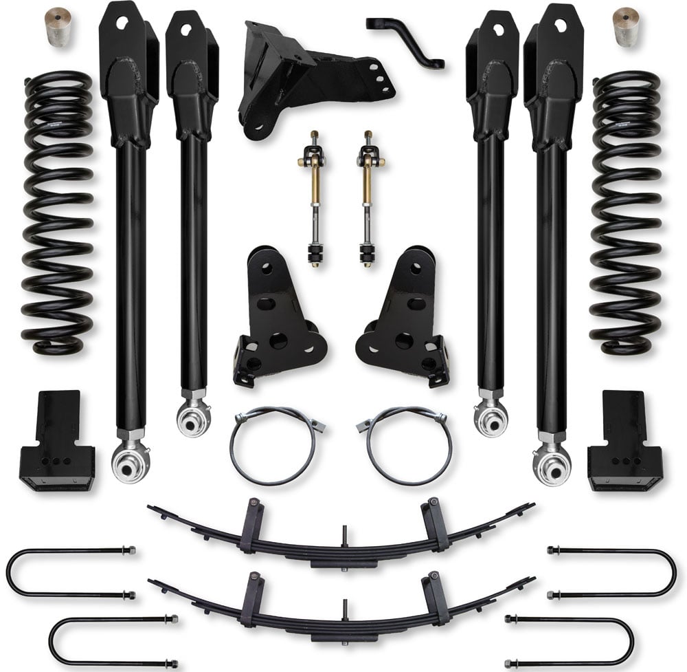 Rock Krawler 4" X-Factor Series Suspension System 17-23 Ford 6.7L Powerstroke