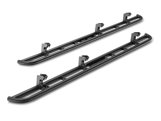 RealTruck N-Fab Cab Length Textured Black RKR Rails 17-23 Ford F-250 / F-350 Crew Cab