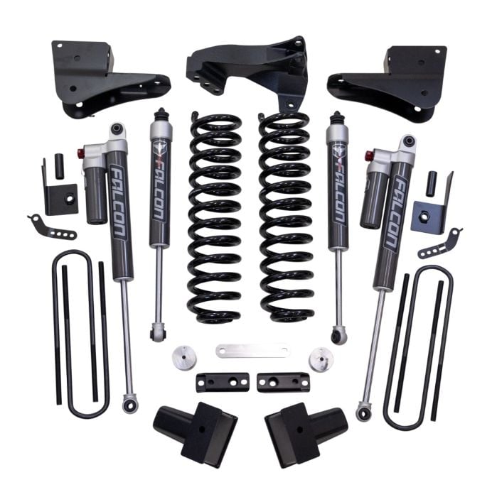 ReadyLift 4" Coil Spring Suspension System with Falcon MAX3.3 Shocks 23-24 Ford 6.7L Powerstroke