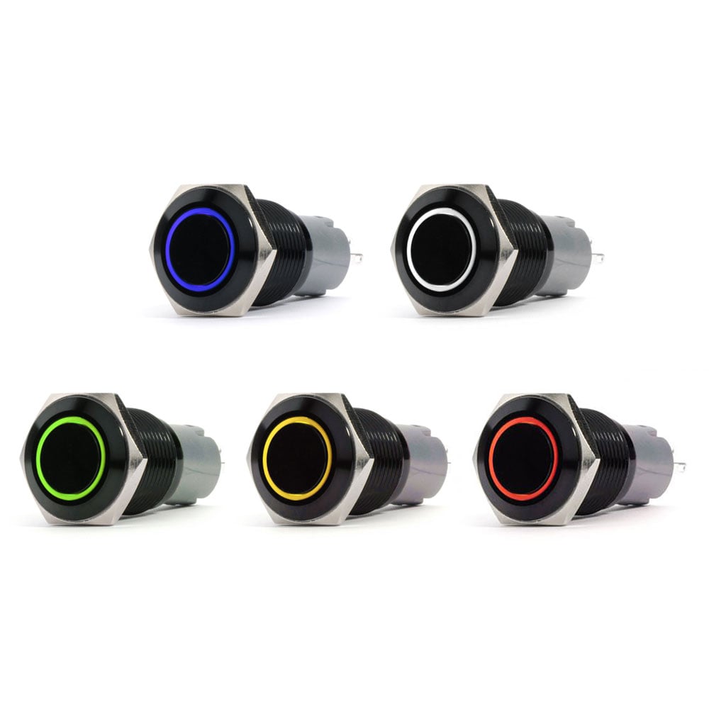 Race Sport Lighting 19mm 2-Position On / Off Pre-Wired Switch